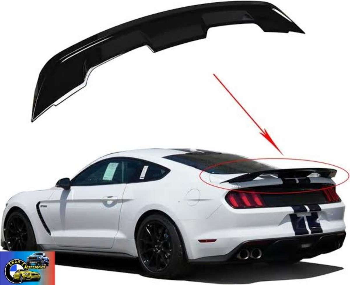 Mustang Gt500 style boot spoiler,
