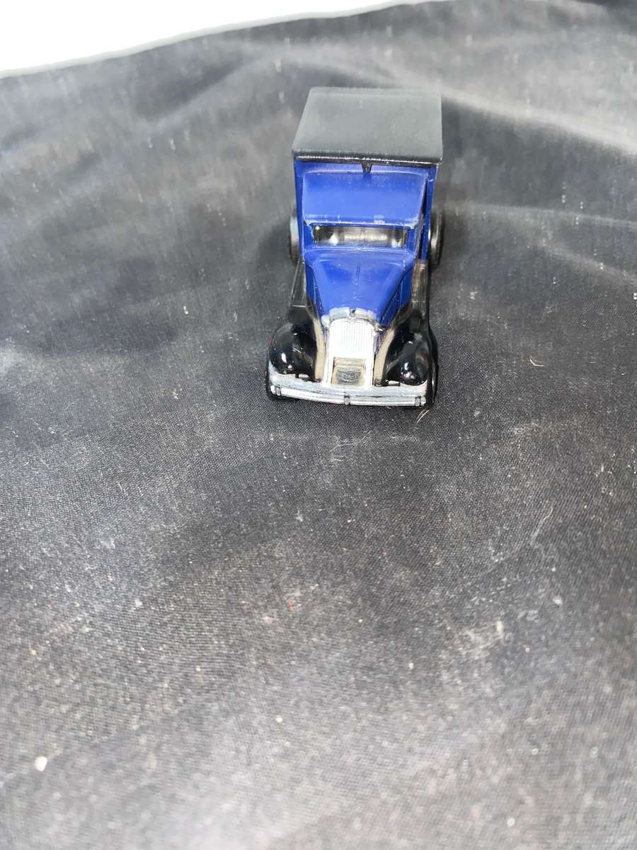 Blue Matchbox Speed Shop