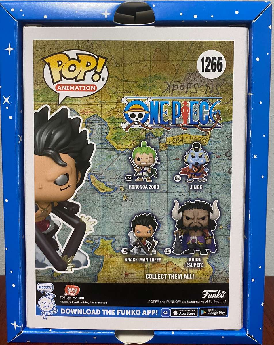 FUNKO POP!! SNAKE-MAN LUFFY!! { SPECIAL EDITION}!!