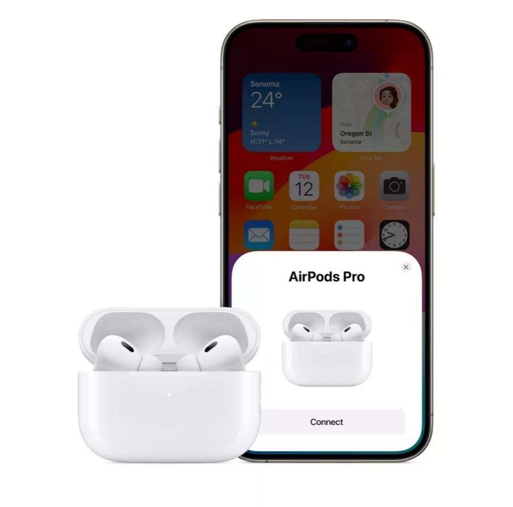 AirPods Pro 2nd generation with MagSafe Wireless Charging Case and Lightning Cable
