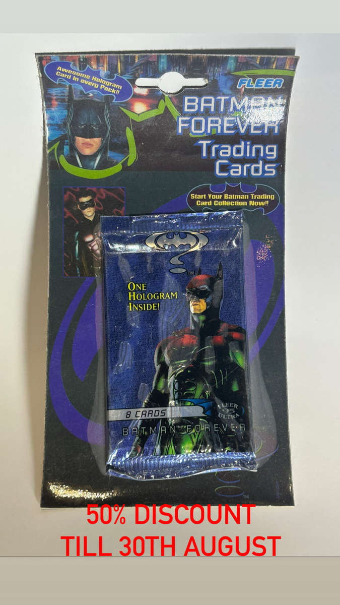 Batman Forever 1995 - Fleer - Booster Pack