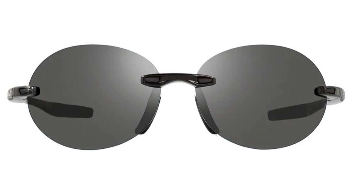 REVO DESCEND  RE1168 01 Shiny Black /Graphite 61mm Polarized Sunglasses