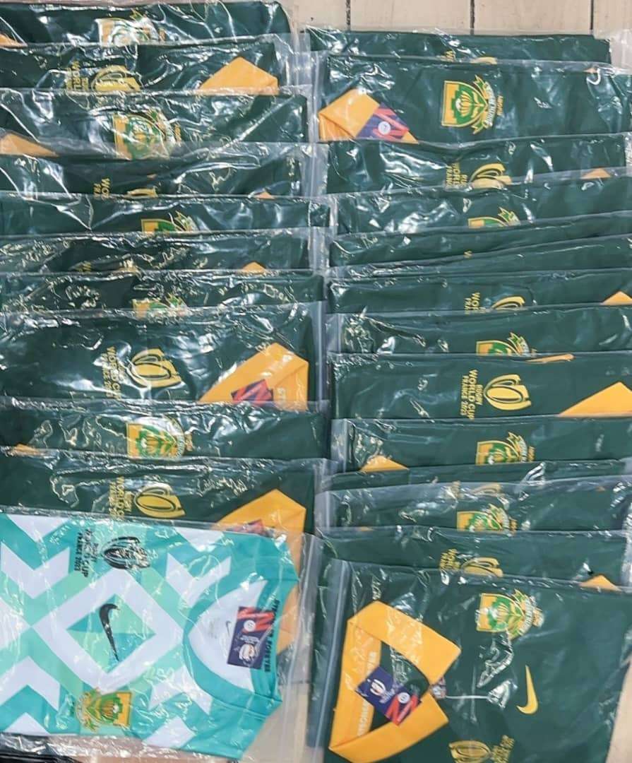 South Africa Springbok Home World Cup Jersey