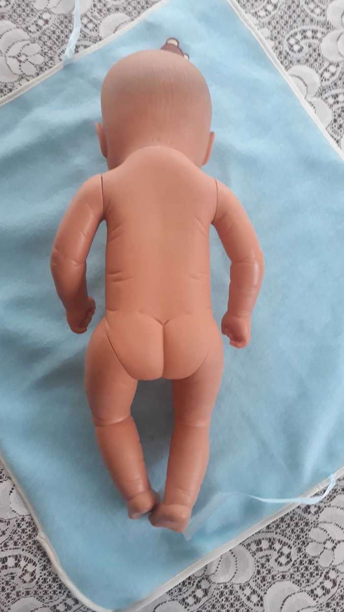 VINTAGE ANATOMICALLY CORRECT  BABY BOY DOLL - 40 CM - 1990`S