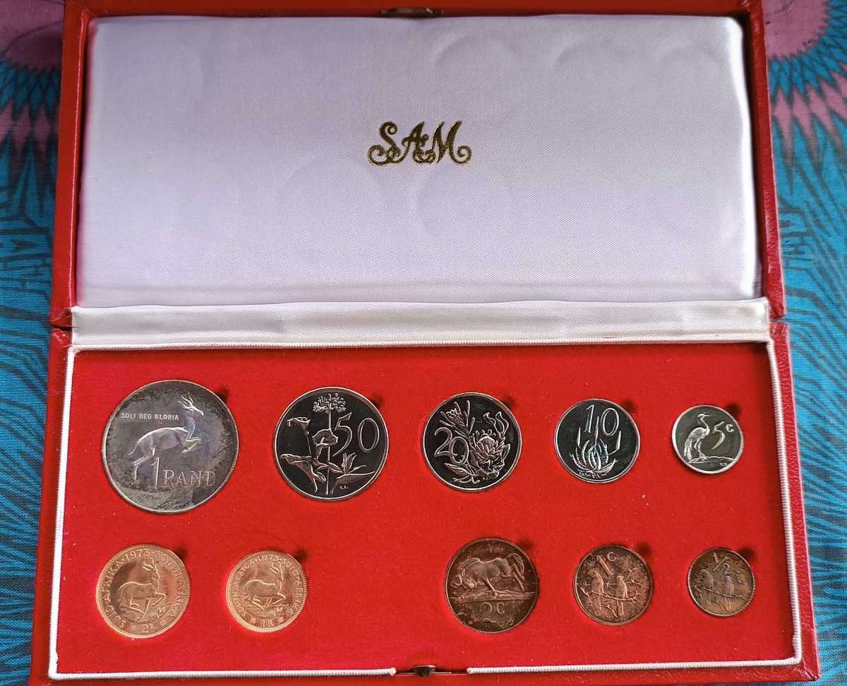 1973 South African coin proof set
