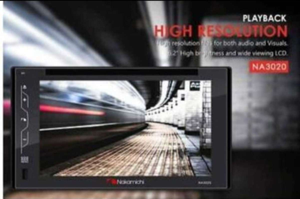 Nakamichi NA3020 2-DIN Built-in Bluetooth Touch Screen With Backup Camera