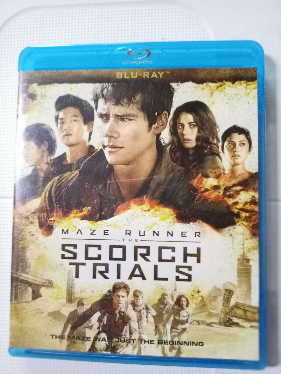 Maze Runner the Scorch Trials on Blu-ray