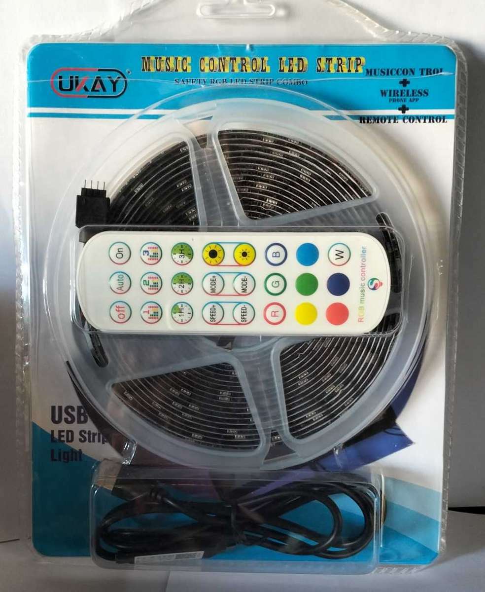 Music control LED strip RGB