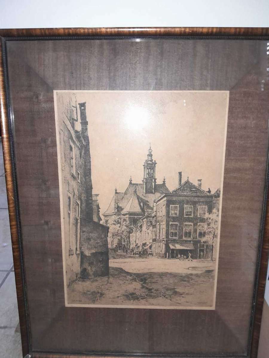 Hendrikus Roodeburg Kranesstraat den Haag Print