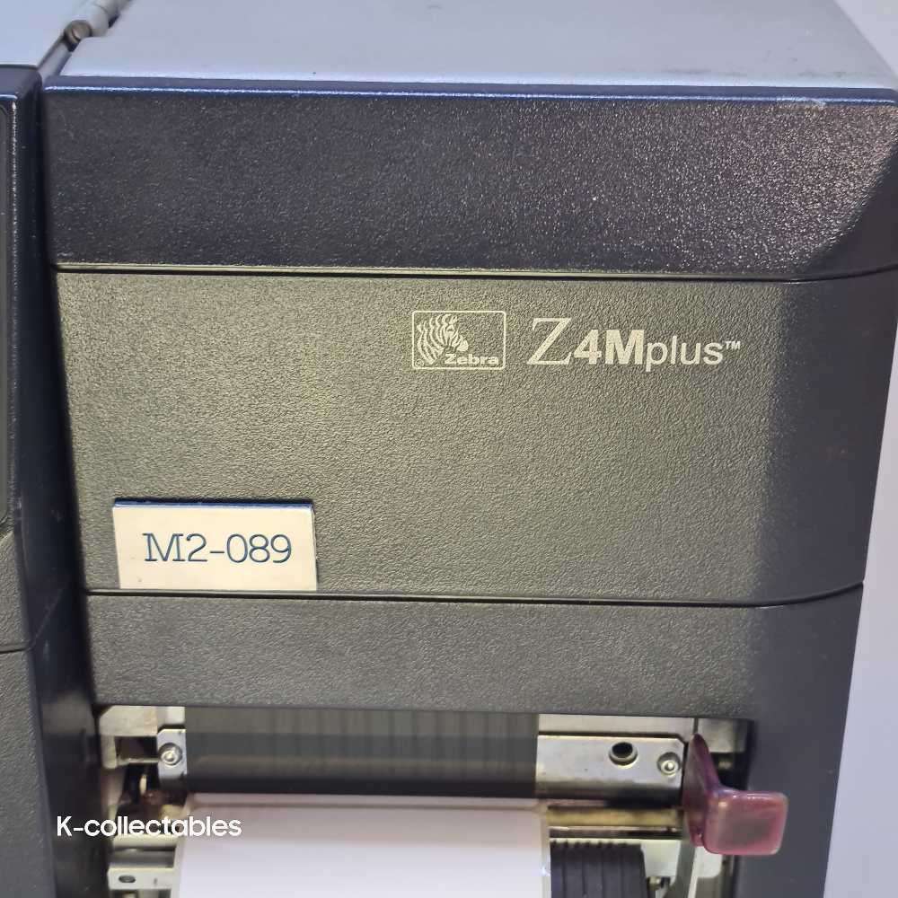 Zebra Z4m plus sticker, label, barcode, branding printer.