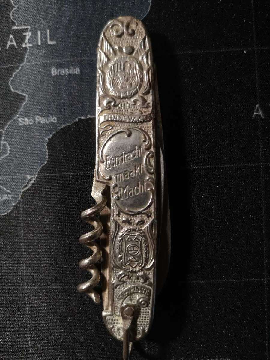 Vintage Paul Kruger and Christiaan De Wet Pocket Knife