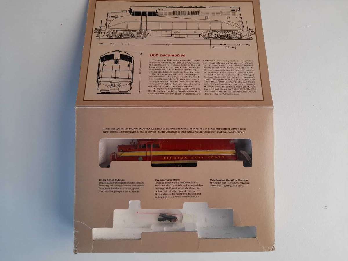 HO PROTO 2000 BL2 `FLORIDA` DIESEL LOCOMOTIVE  BOXED