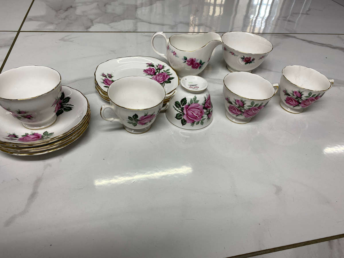 Vintage Bone China, Royal Vale, Made In England, A Product of Ridgeway Potteries LTD