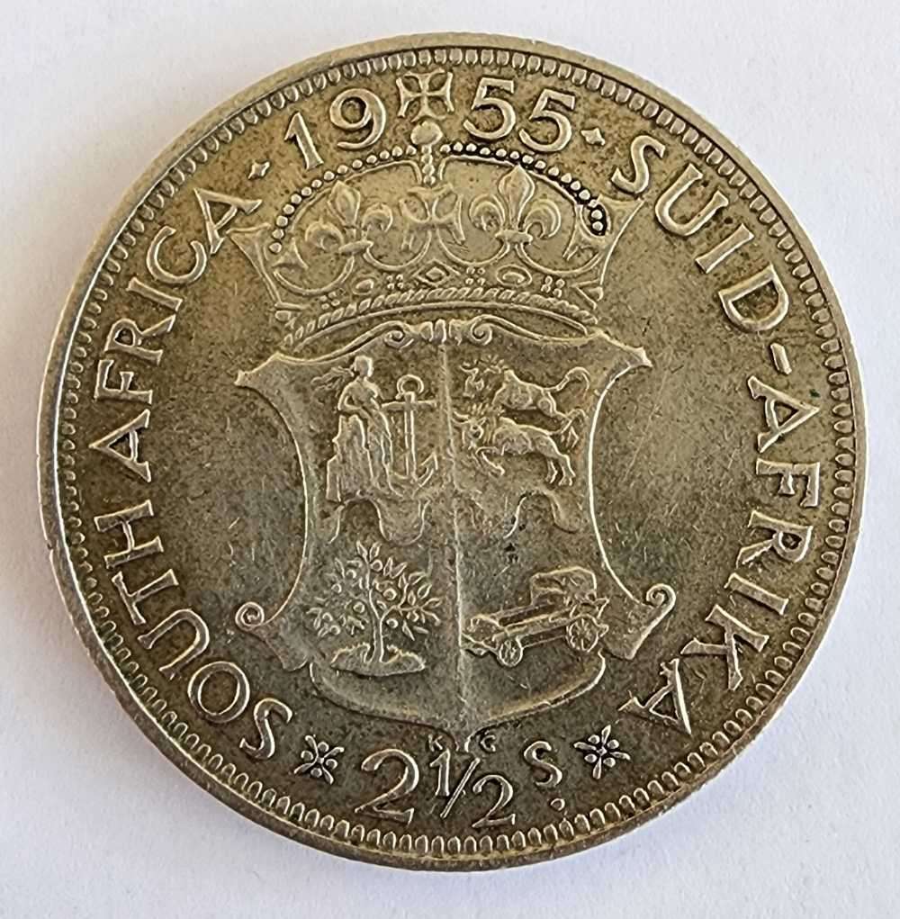 1955 Two and a Half Shillings
