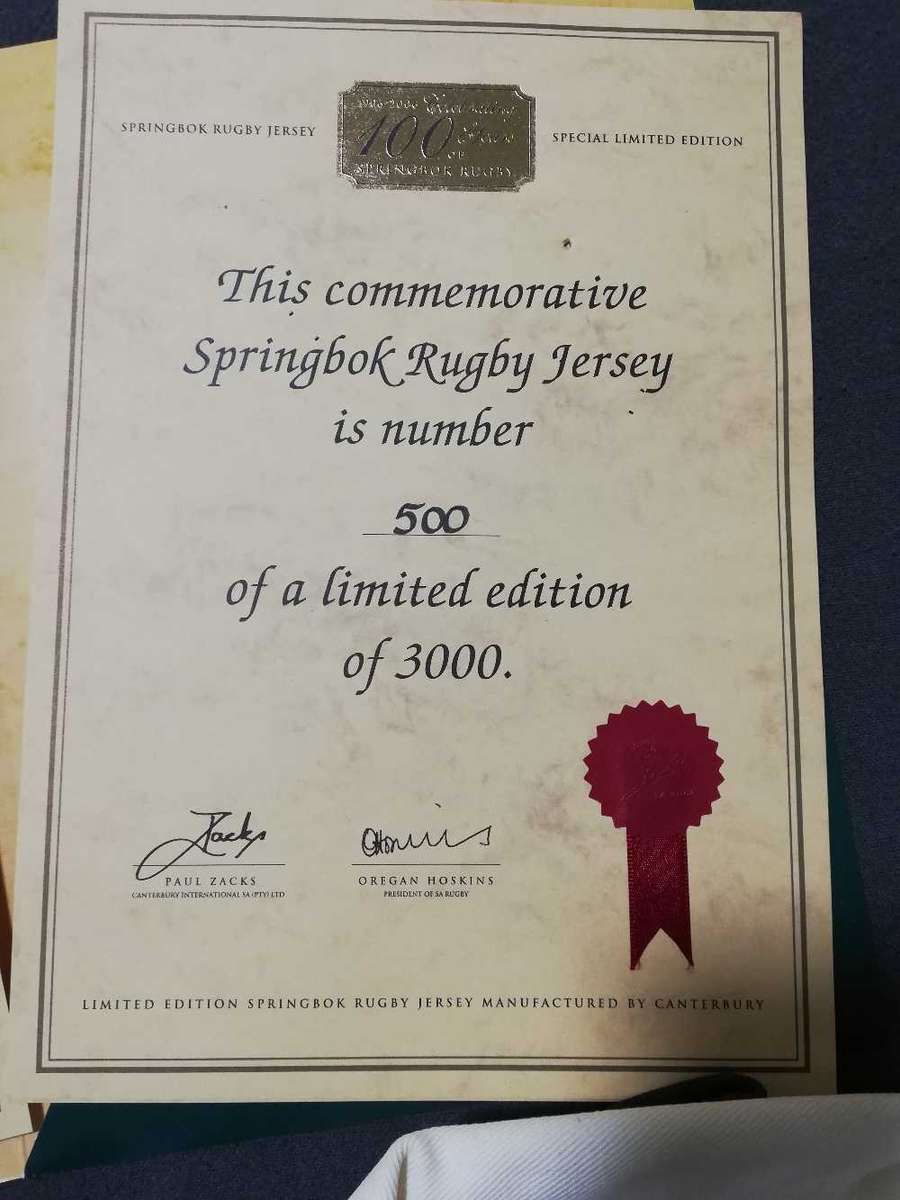 100 Years of Rugby Limited Edition set