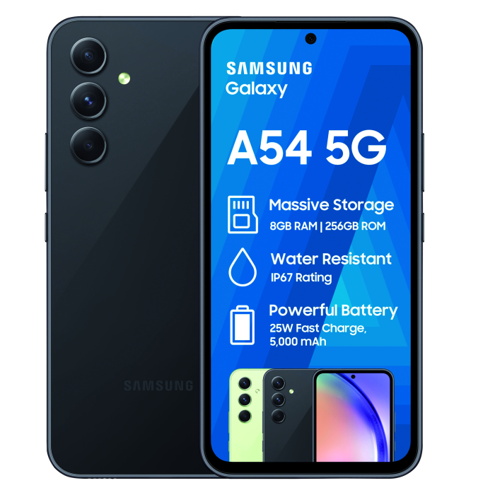 Samsung Galaxy A54 5G dual sim 256GB black