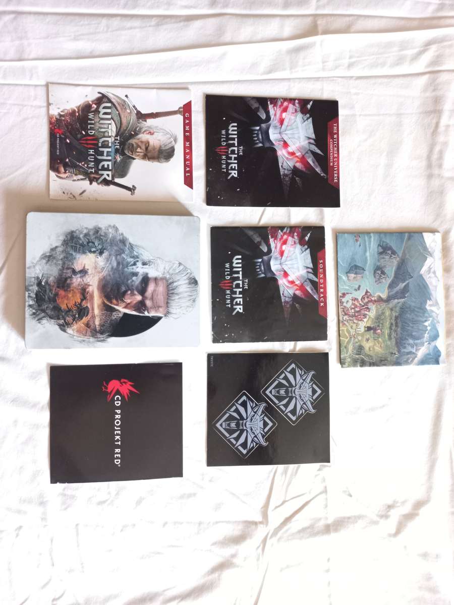The Witcher 3 Steelcase GOTY edition + extra