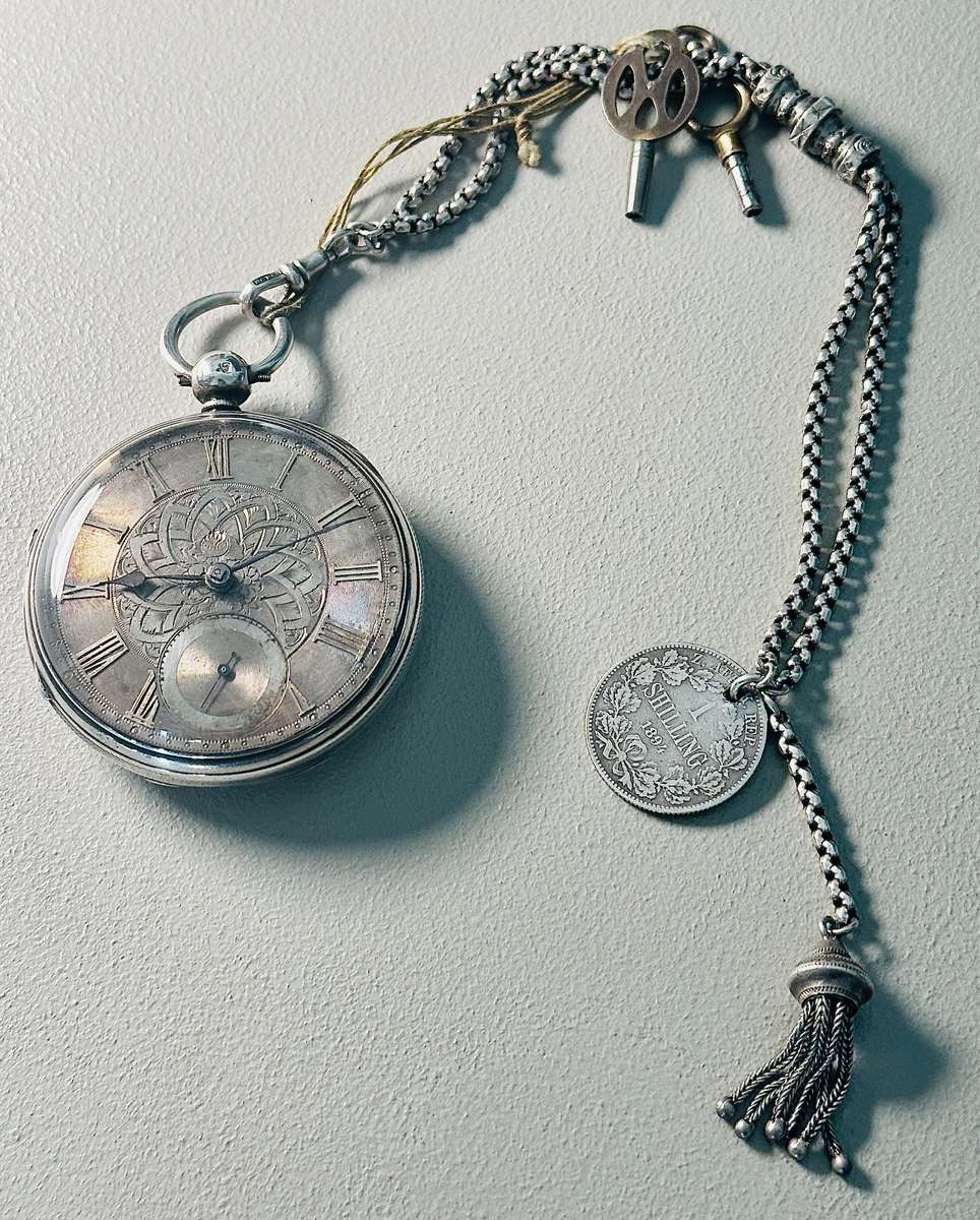 Silver Pocket Watch 1869 - Boer War & President Paul Kruger Family Related