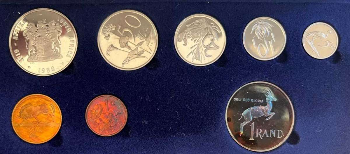 1988 RSA PROOF SET