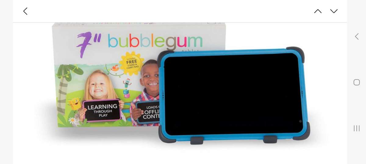 Bubblegum Junior 7" EduTab Tablet