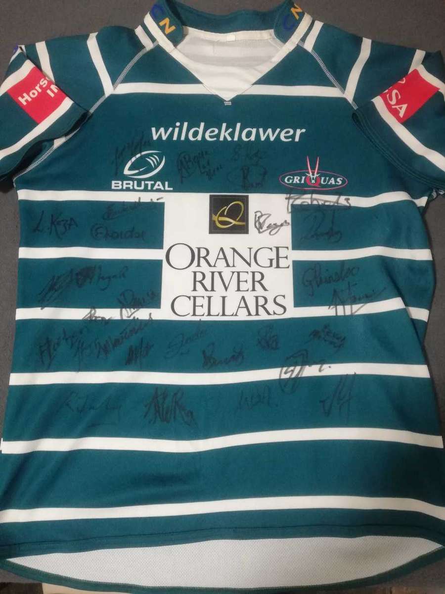 Griquas Signed Match Jersey no 25 Size L
