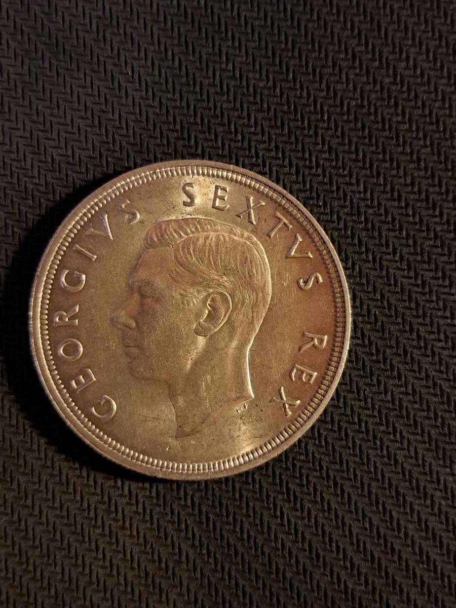 1948 Silver 5 Shilling
