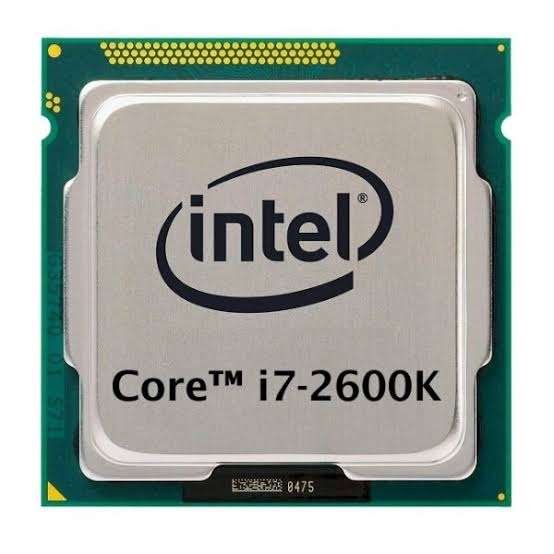 intel Core i7 2600K Quad Core and 8 Threads**LGA1155**Unlocked**2nd Gen CPU**Intel Graphics