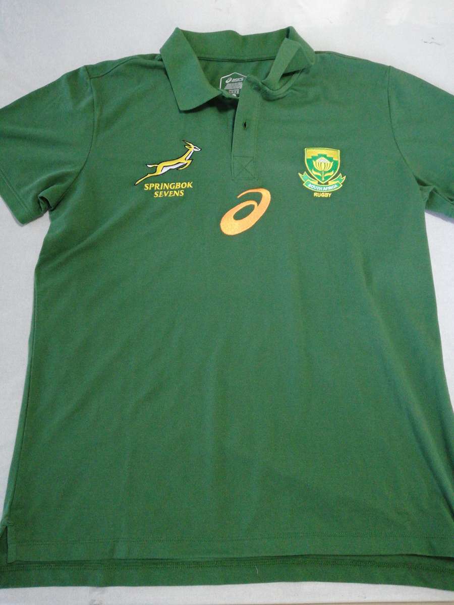 Springbok Sevens Polo Shirt Size L