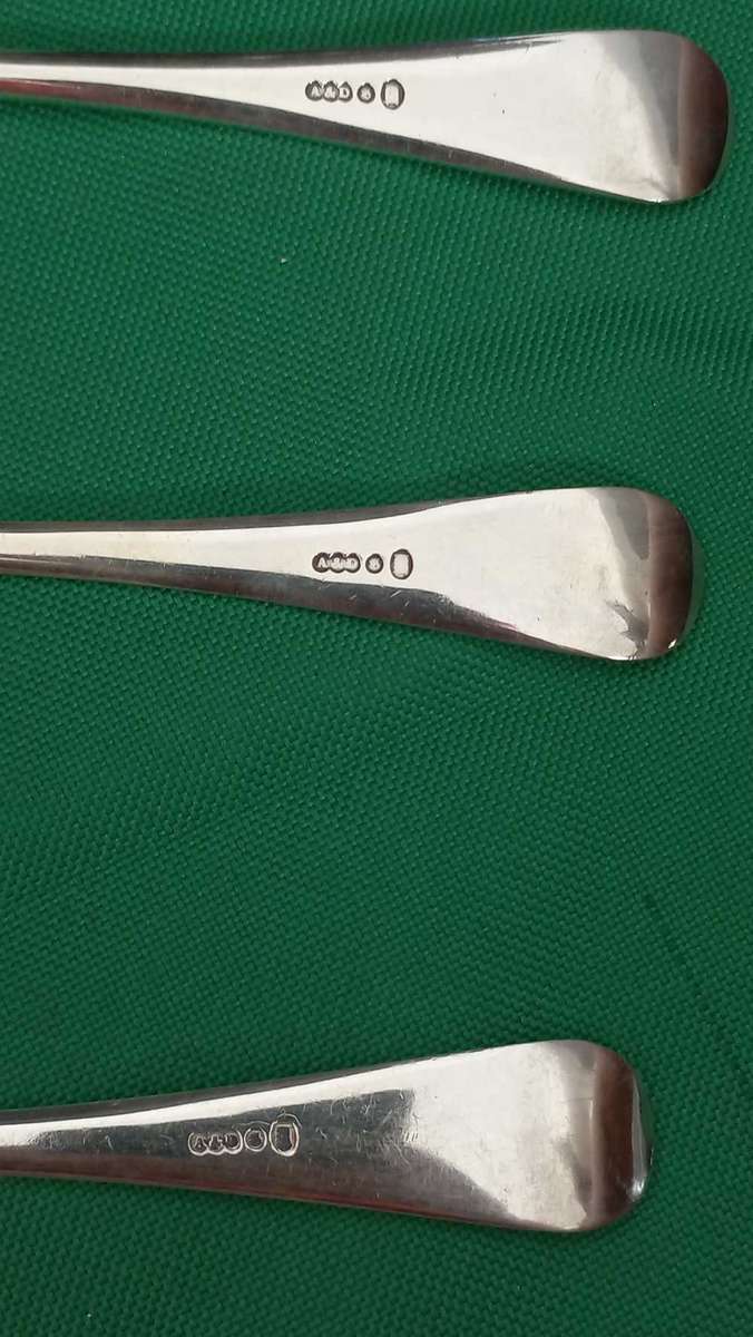 Silver plated Allen & Darwin  servers