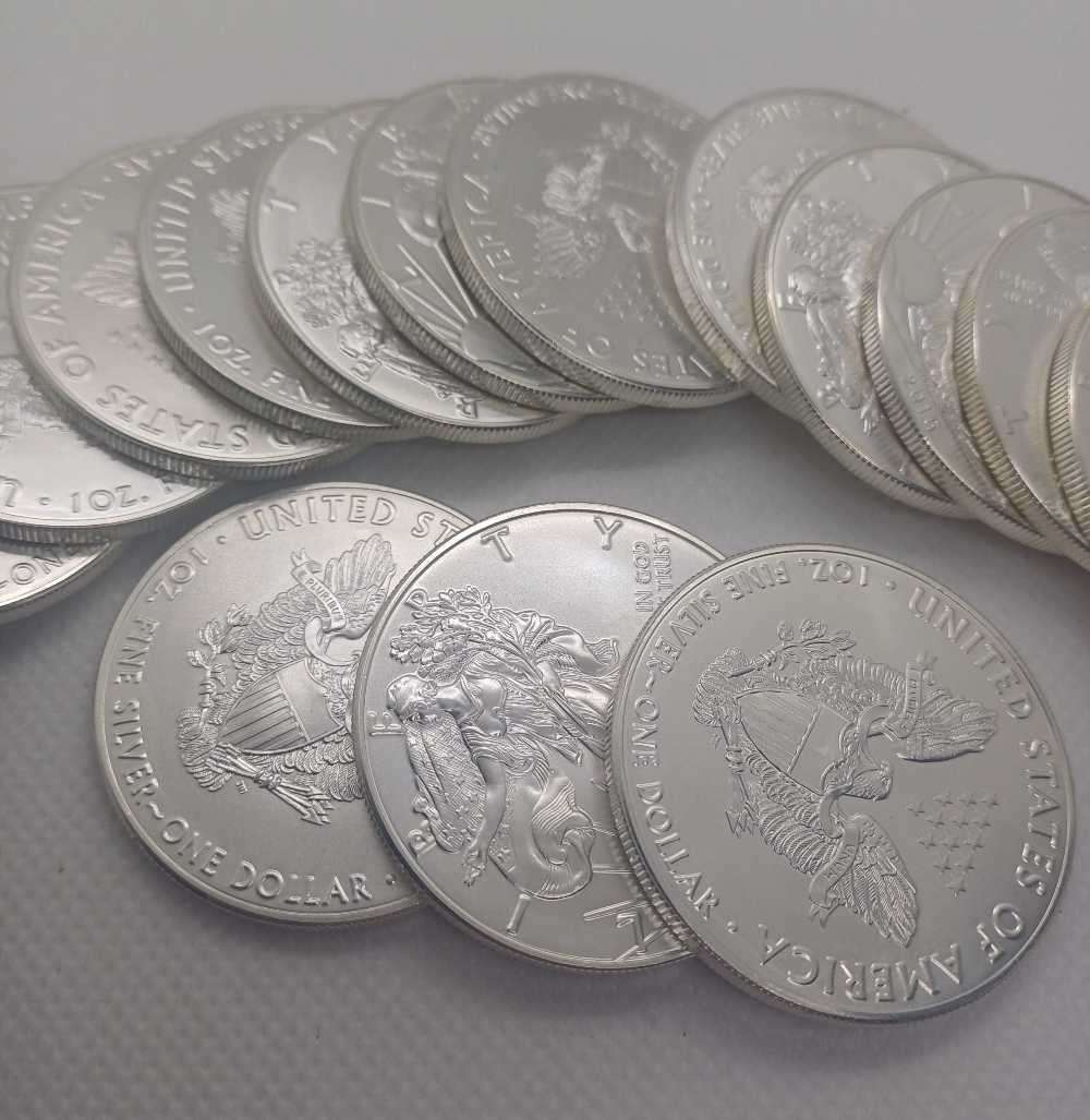 20x1oz 2015 Pure Silver Liberty coins Bid Per Coin