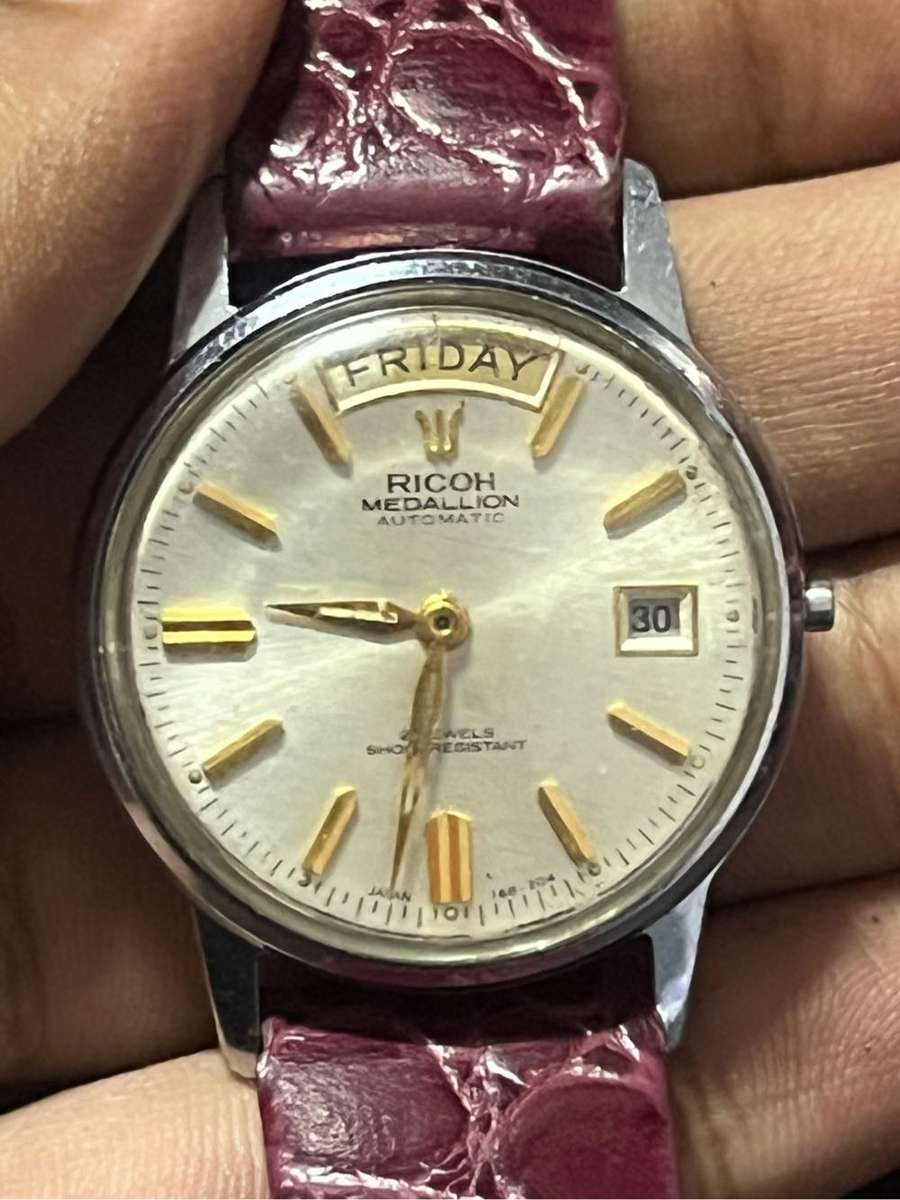 Ricoh medallion day-date automatic