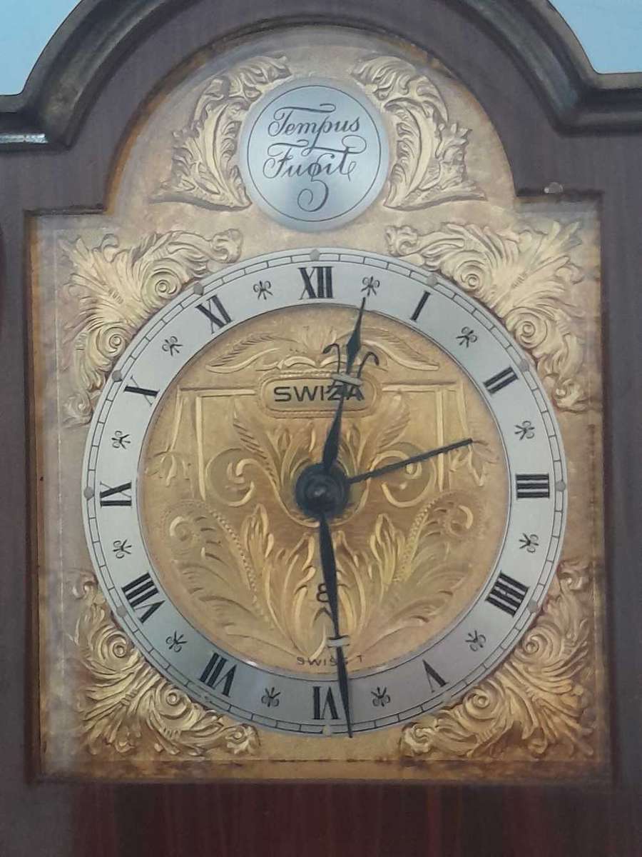 Swiza tempus fugit carriage alarm clock