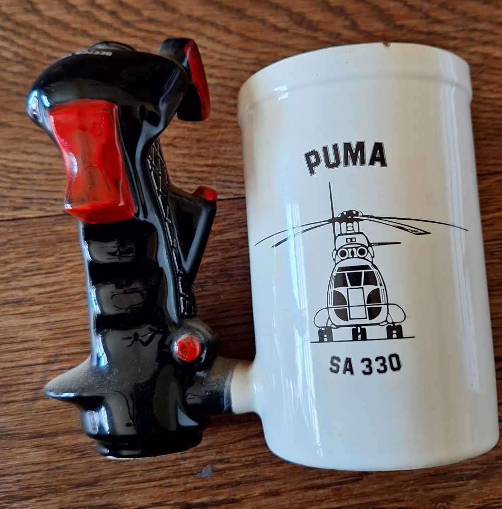 SAAF Puma helicopter mug #2