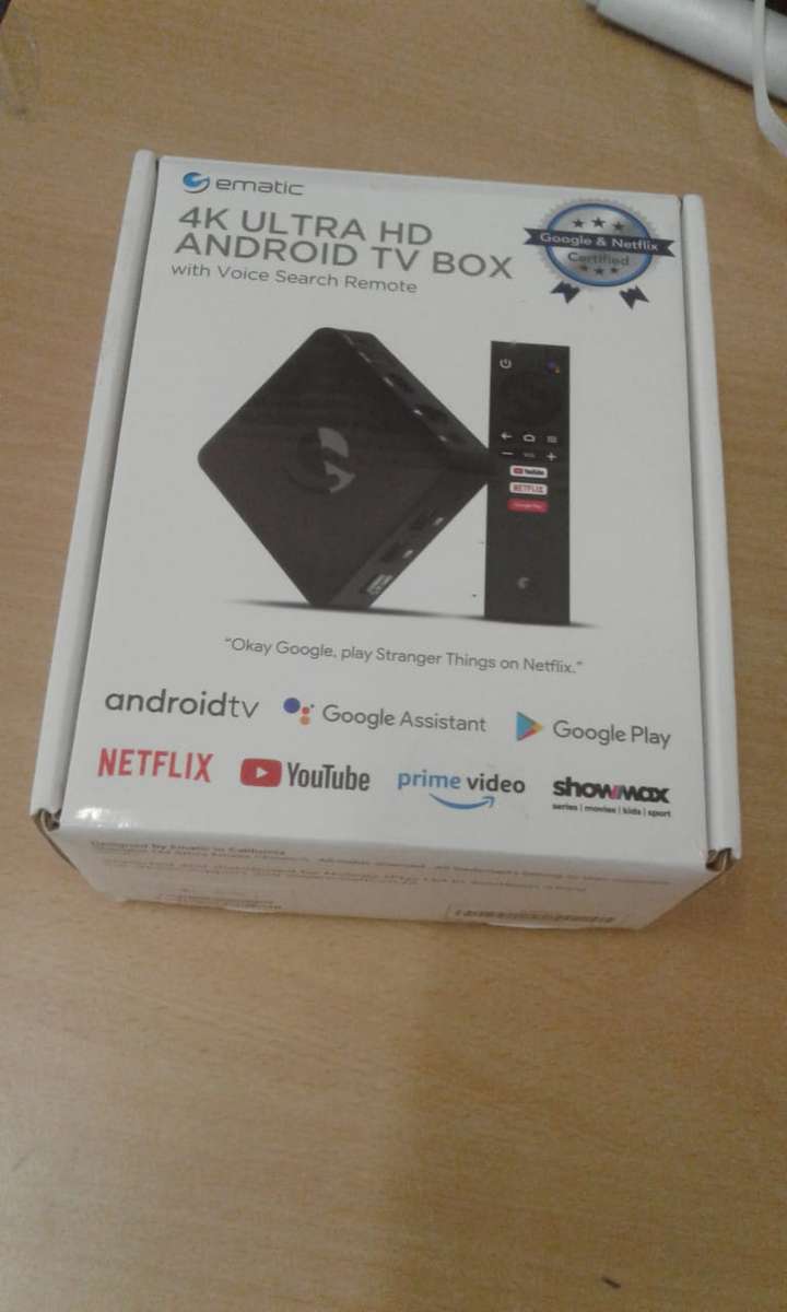 Ematic TV Box 4K Android