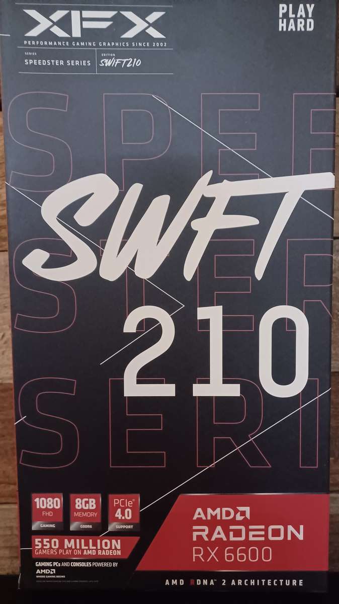 AMD RADEON RX 6600XFX SWFT 2108GB DDR6PCIE4.0