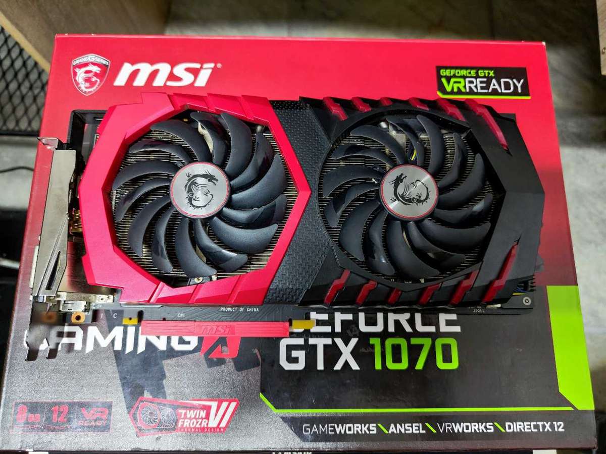 MSI GAMING X TWIN FROZR GTX 1070 8GB GDDR5