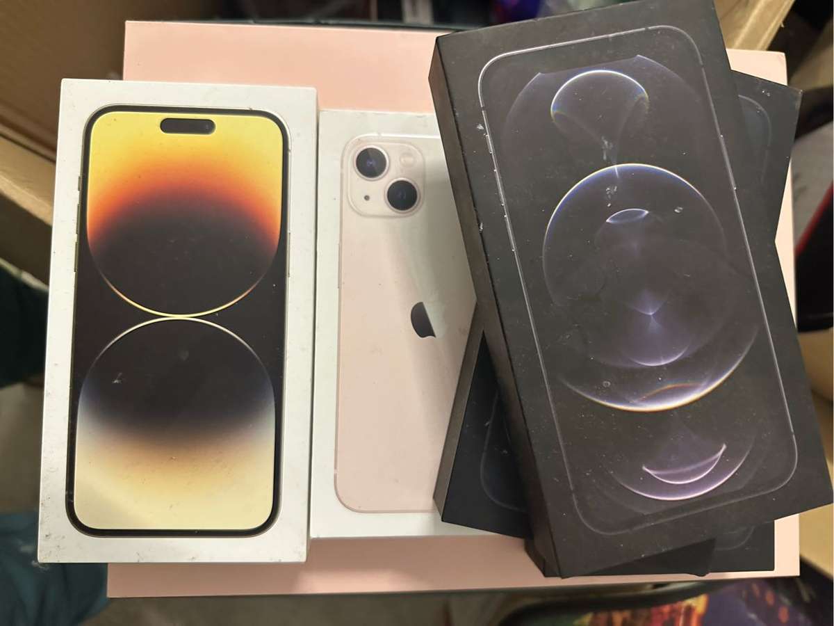 iPhone boxes