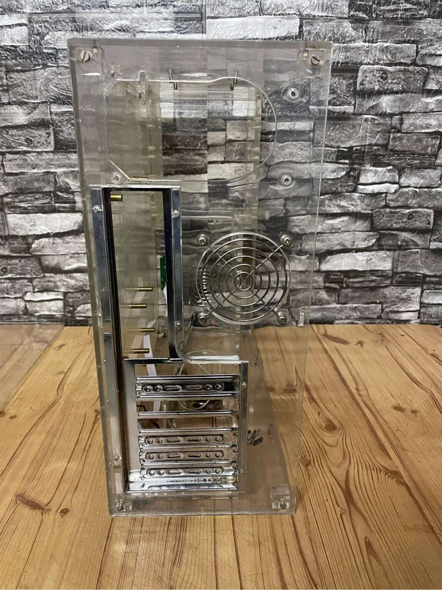 Perspex Computer Case**Super Rare**ATX Case**Not perfect