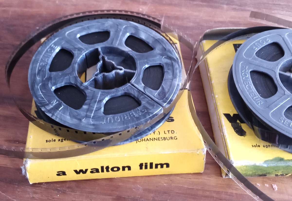 2x 8mm Projector Films.