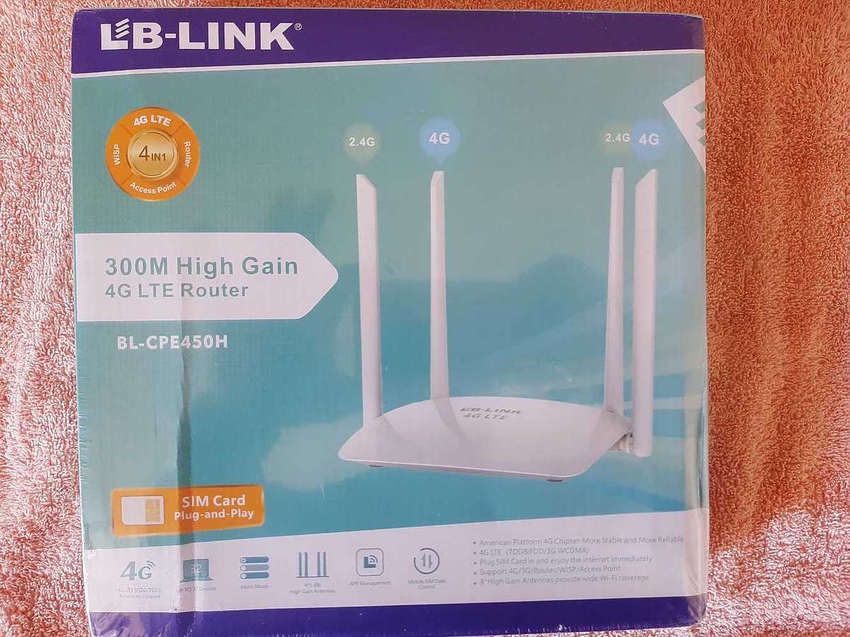 LB-LINK BL-CPE450H 4G LTE Sim Card Wireless Router