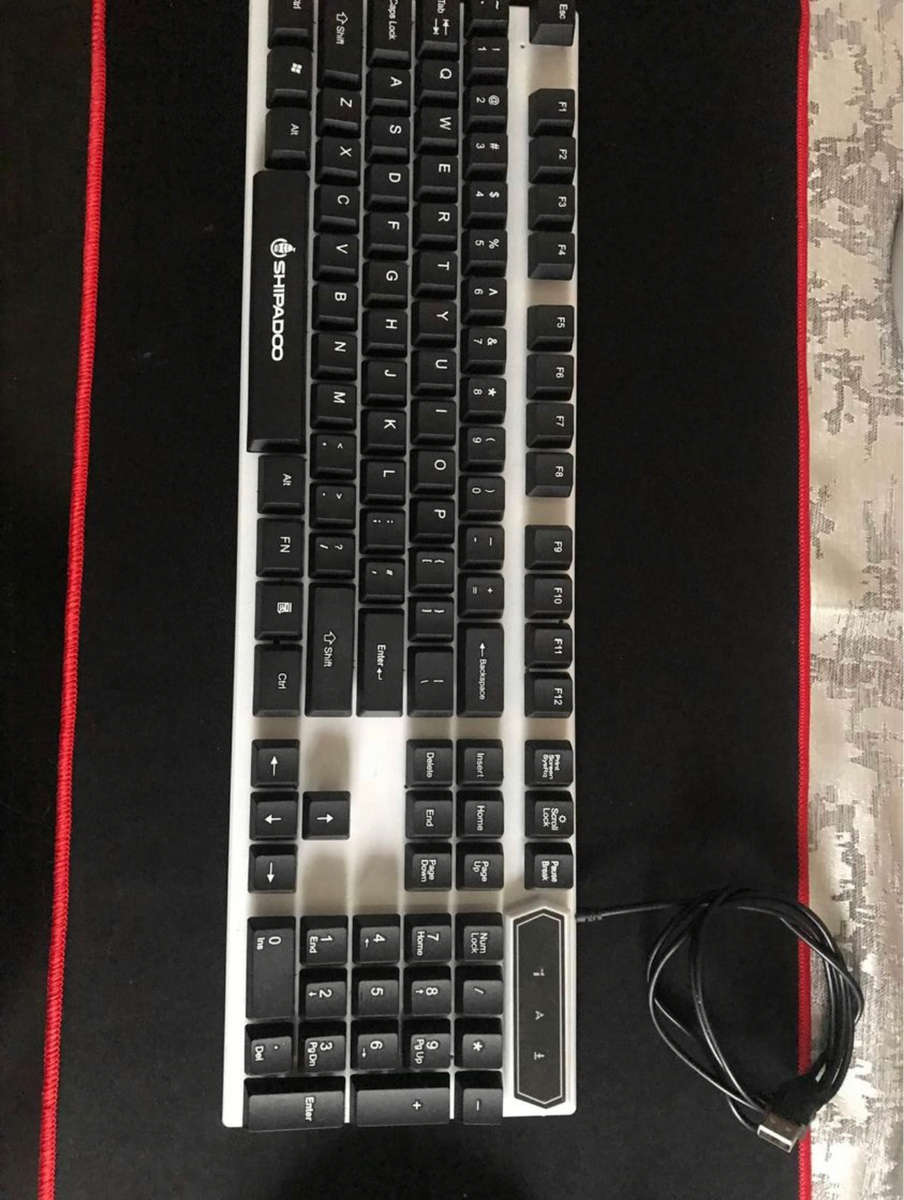 Gaming Keyboard, Mouse & Mat