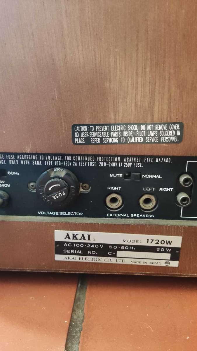 Akai reel to reel player