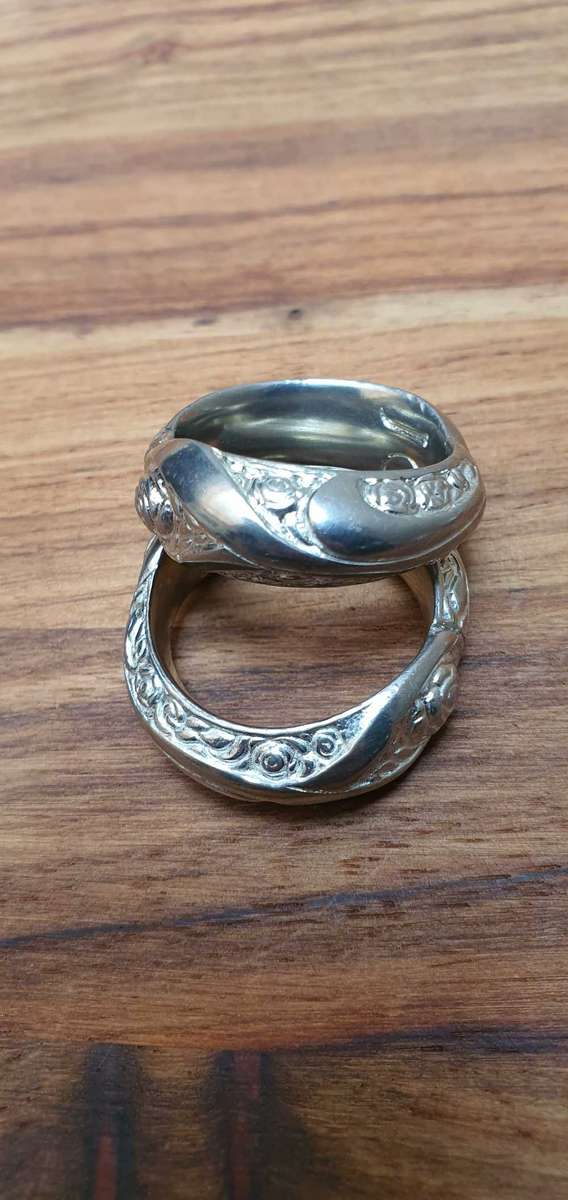 8 × Jenna Clifford rare and beautiful Napkin rings