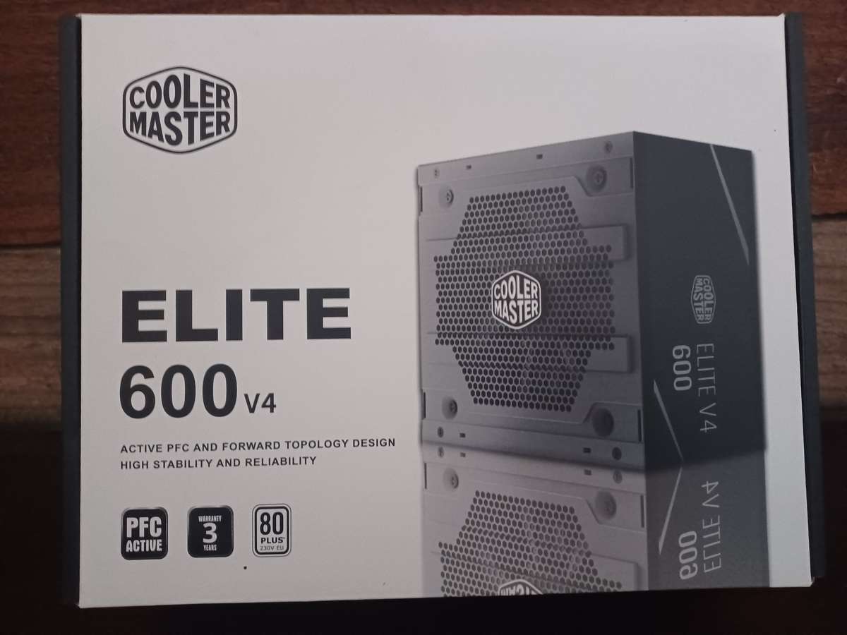600w ATX POWER SUPPLY ELITEv4 COOLER MASTER