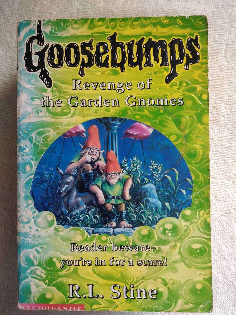R. L. Stine Goosebumps Revenge of the Garden Gnomes