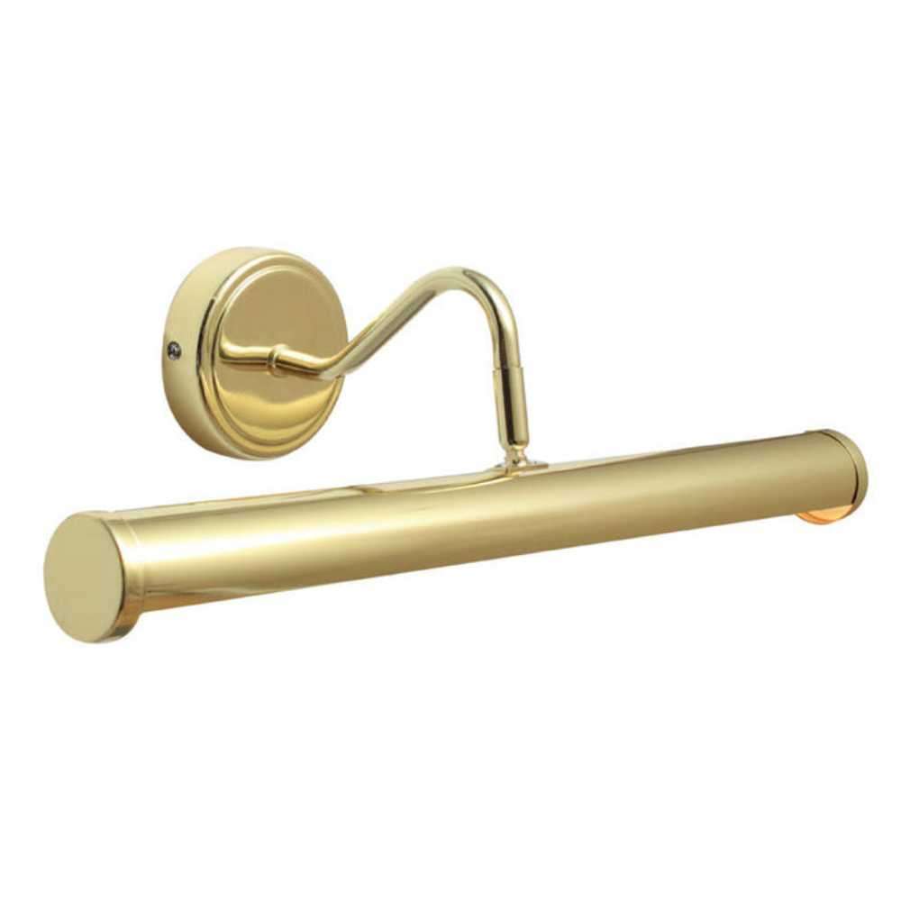 Polished brass Art illustrator. Wall lights. Decor, picture light. Read