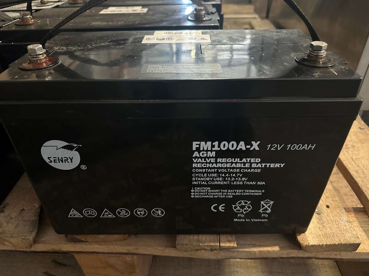 4X Senry 100Ah 12V - Deep Cycle AGM (NEW)