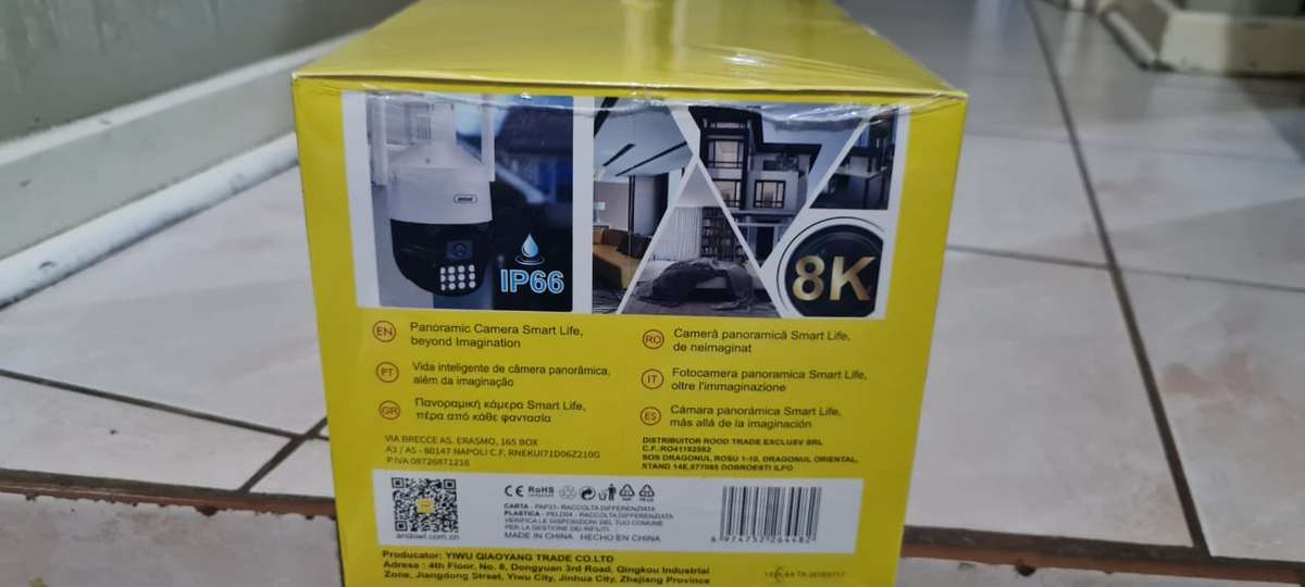 ANDOWL Q-S6 MAX - Panoramic 8K Smart Camera