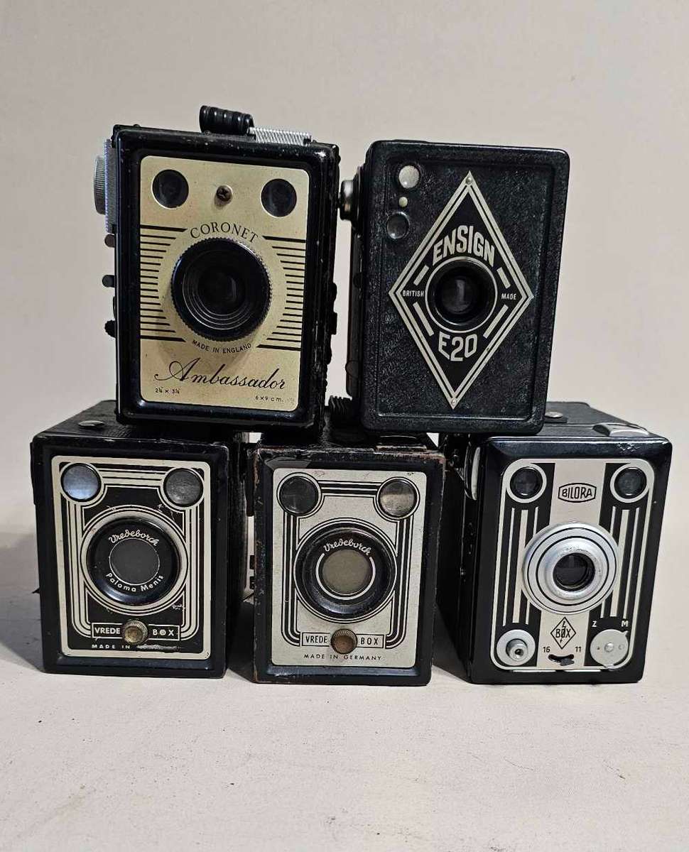 Vintage Box Camera Collection