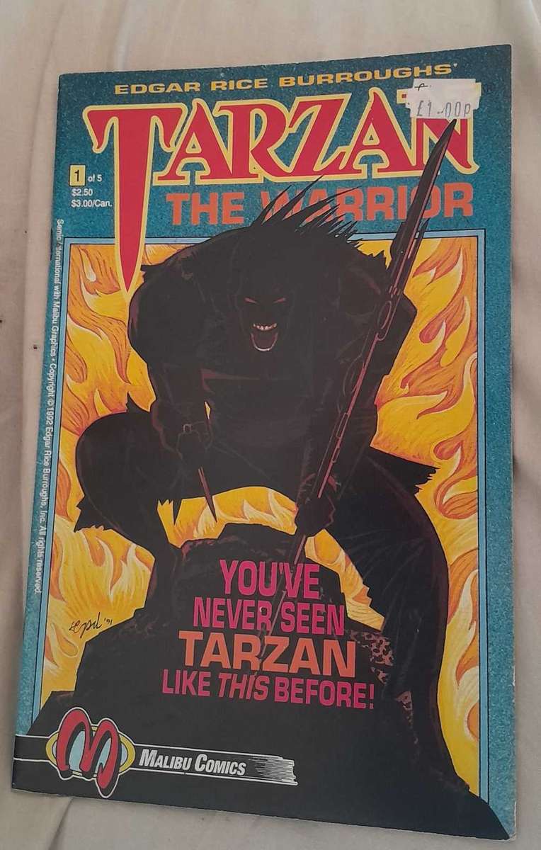 Tarzan the Warrior comic